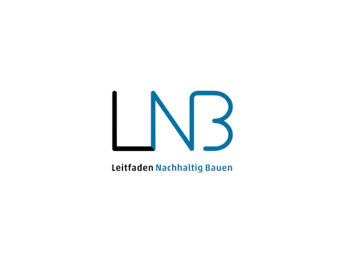 Das Logo von LNB (Leitfaden Nachhaltig Bauen)
